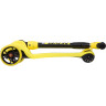Кикборд NOVATRACK RAINBOW CAR желтый 120C.RAINBOW.YL20